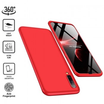 Dėklas su 360 laipsnių apsauga - raudonas (GALAXY A50)